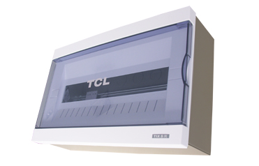 TIX1S-6M 6位配电箱透明面盖,TIX1系列配电箱