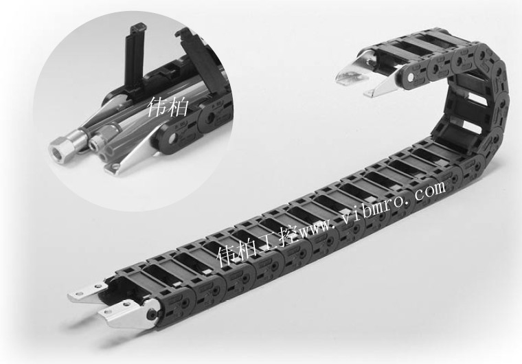 HPU412-R75|PISCO拖链|链条|电缆拖链|塑料拖链
