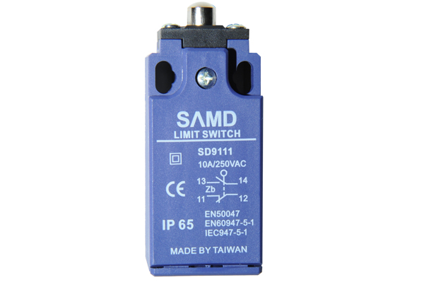 台湾SAMD山电,详细图片,安装尺寸,参数,价格,SD9111,SD-9111行程开关