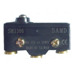 台湾SAMD山电,SM1306,SM-1306微动开关,详细图片,安装尺寸,参数,价格