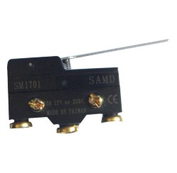 台湾SAMD山电,SM1701,SM-1701微动开关,详细图片,安装尺寸,参数,价格