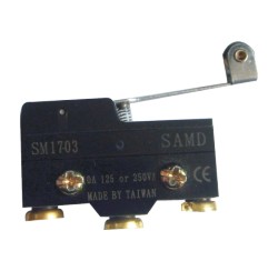 台湾SAMD山电,SM1703,SM-1703微动开关,详细图片,安装尺寸,参数,价格