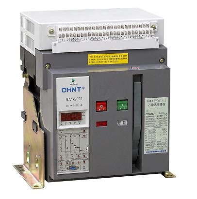 NA1-2000-1250/1000M/3P电动抽屉式AC380V，CHINT正泰电器NA1-2000~6300系列万能式断路器