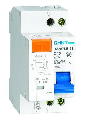 DZ267LE-32剩余电流动作断路器,CHINT正泰总代理