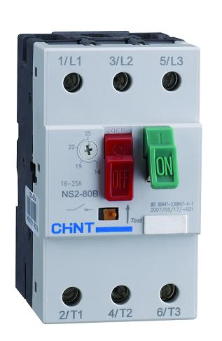 NS2-80B/AU11,16-25A,NS2-80B交流电动机起动器,CHINT,正泰电器,国内一级代理商