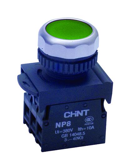 NP8-02XD/31 绿 AC/DC 24V,NP8按钮,CNINT,正泰电器,国内一级代理商