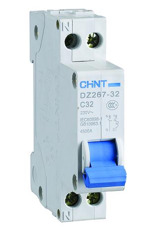CHINT,正泰电器,国内一级总代理,DZ267-32小型断路器,DZ267LE-32 10A