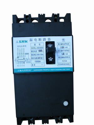 透明漏电断路器,SRK,上海人民,DZ20LE-250/4300,国内(上海)一级总代理商