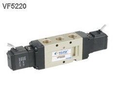 VF5220,KLQD开灵,电磁阀,二位五通电磁阀,内部先导式电磁阀,国产气动电磁阀