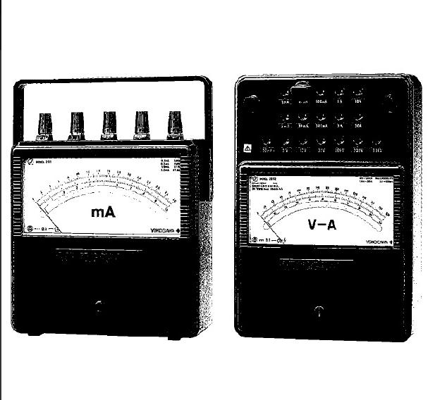 便携式直流电流电压表 2011,2012,日本横河,yokogawa