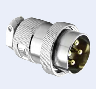 30MF-2A公，反装电缆式公插头，航空插头，接插件，圆形连接器，连接器，同轴电缆连接器，电连接器，电缆和连接器